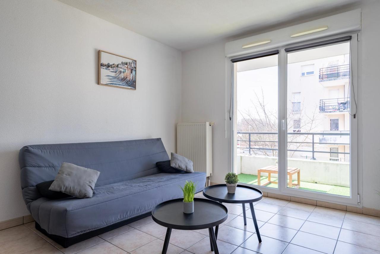 Apartmán Le Zenith - Parking Prive & Wifi - 5 Min Zenith De Štrasburk Exteriér fotografie