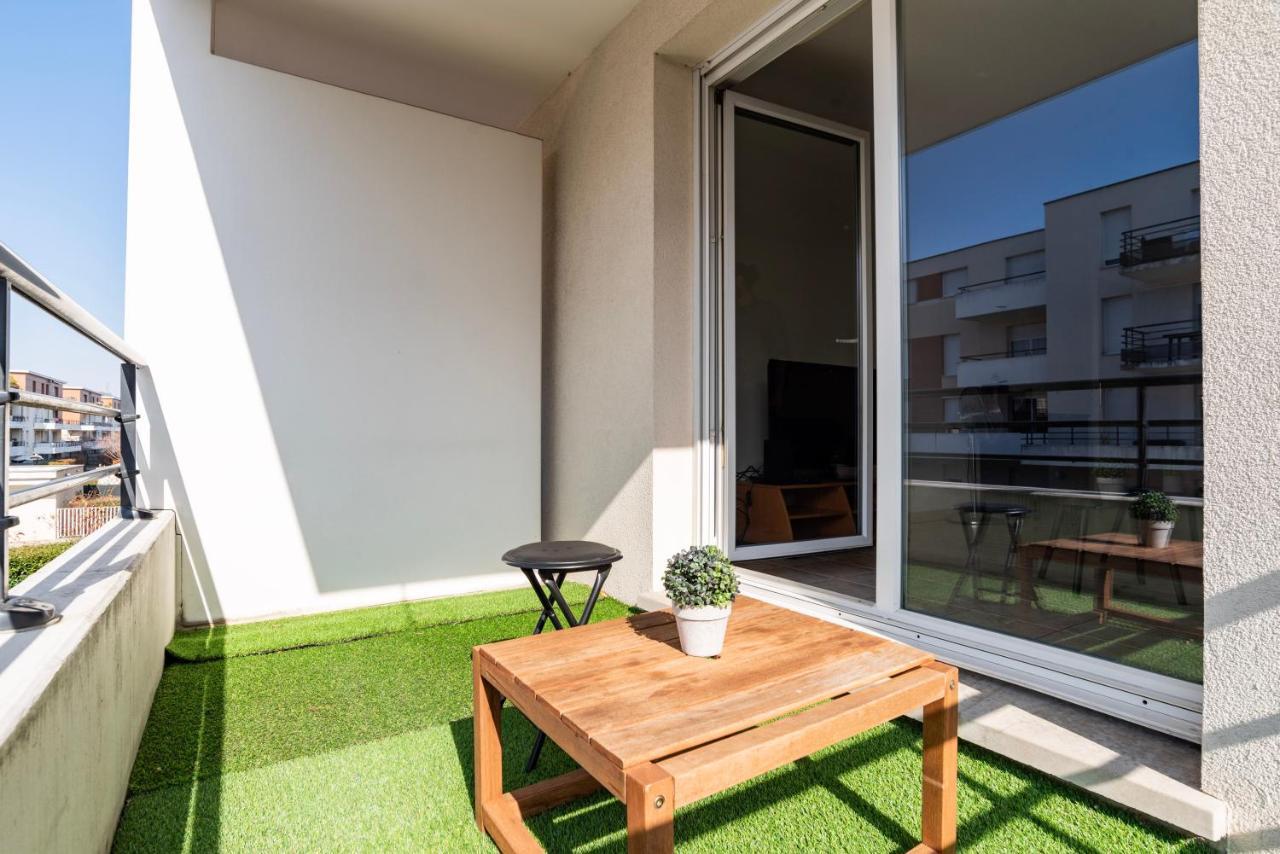 Apartmán Le Zenith - Parking Prive & Wifi - 5 Min Zenith De Štrasburk Exteriér fotografie