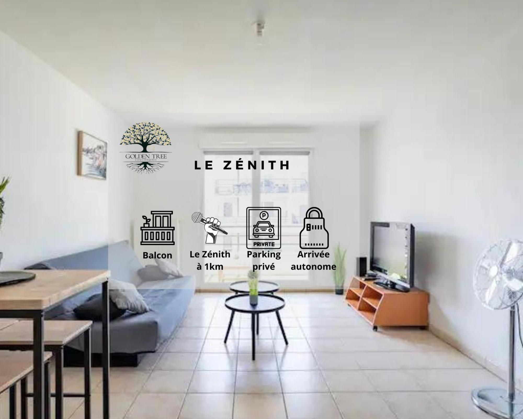 Apartmán Le Zenith - Parking Prive & Wifi - 5 Min Zenith De Štrasburk Exteriér fotografie